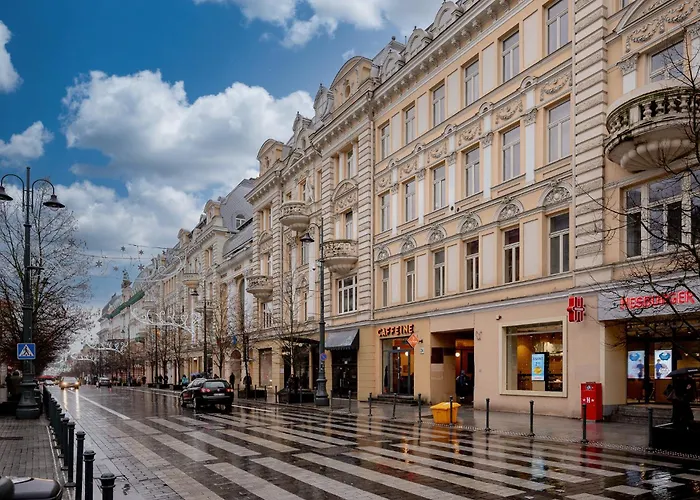 Luxury Gedimino Pr Downtown With Parking Butas Vilnius