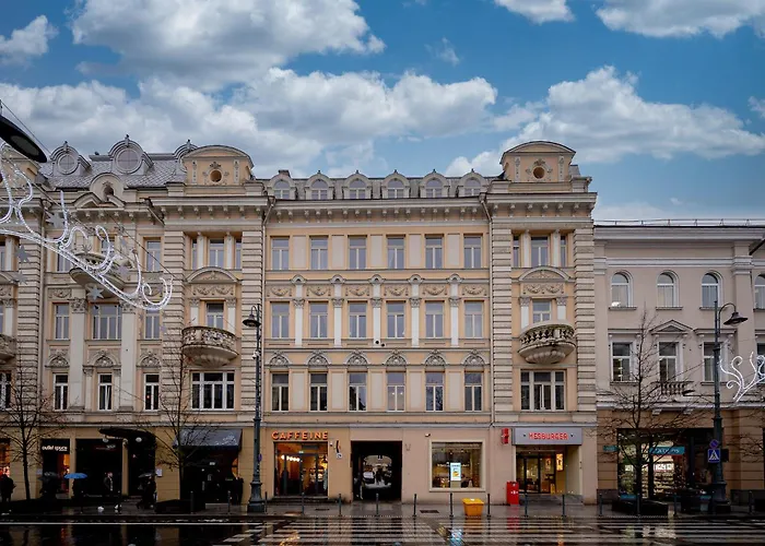 Luxury Gedimino Pr Downtown With Parking Appartement